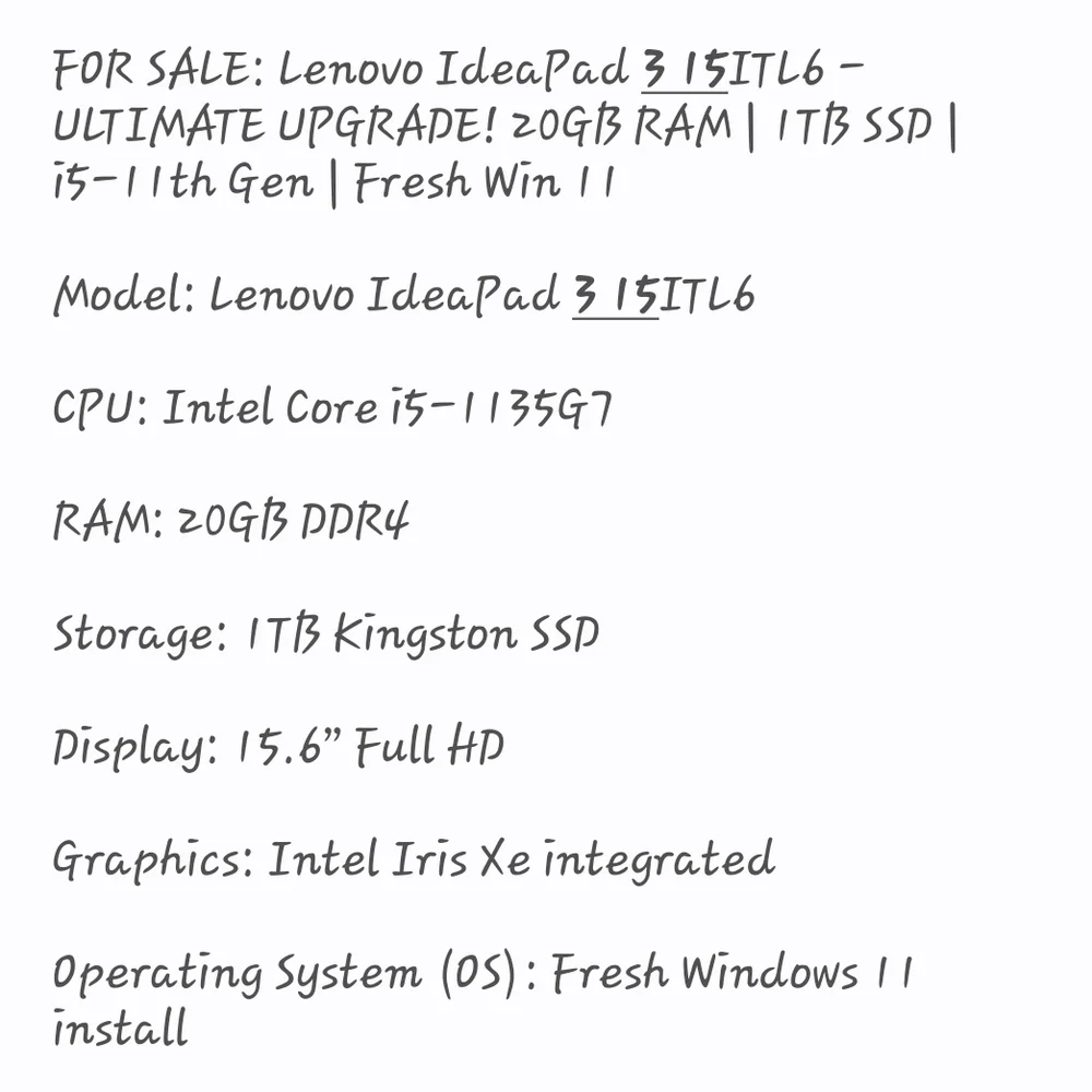 Lenovo Gray Business Laptop with Matte Display